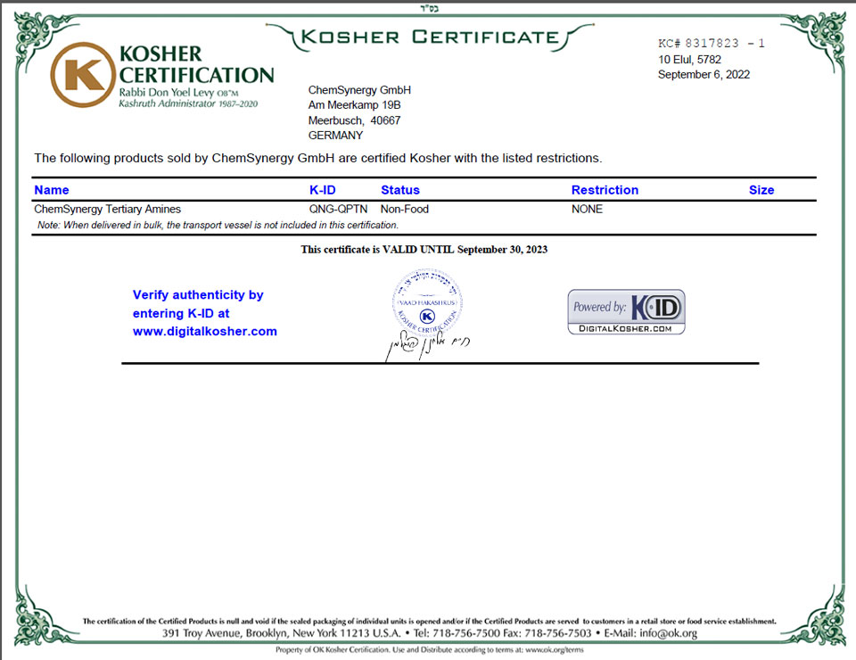 ChemSynergy-Tertiary-Amines-Kosher-Certificate-09---2023